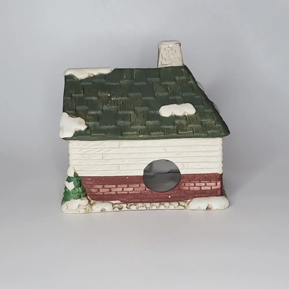 Brinns 1990 Dickens Village Marley & Scrooge Lighted Porcelain House Christmas - Picture 4 of 8